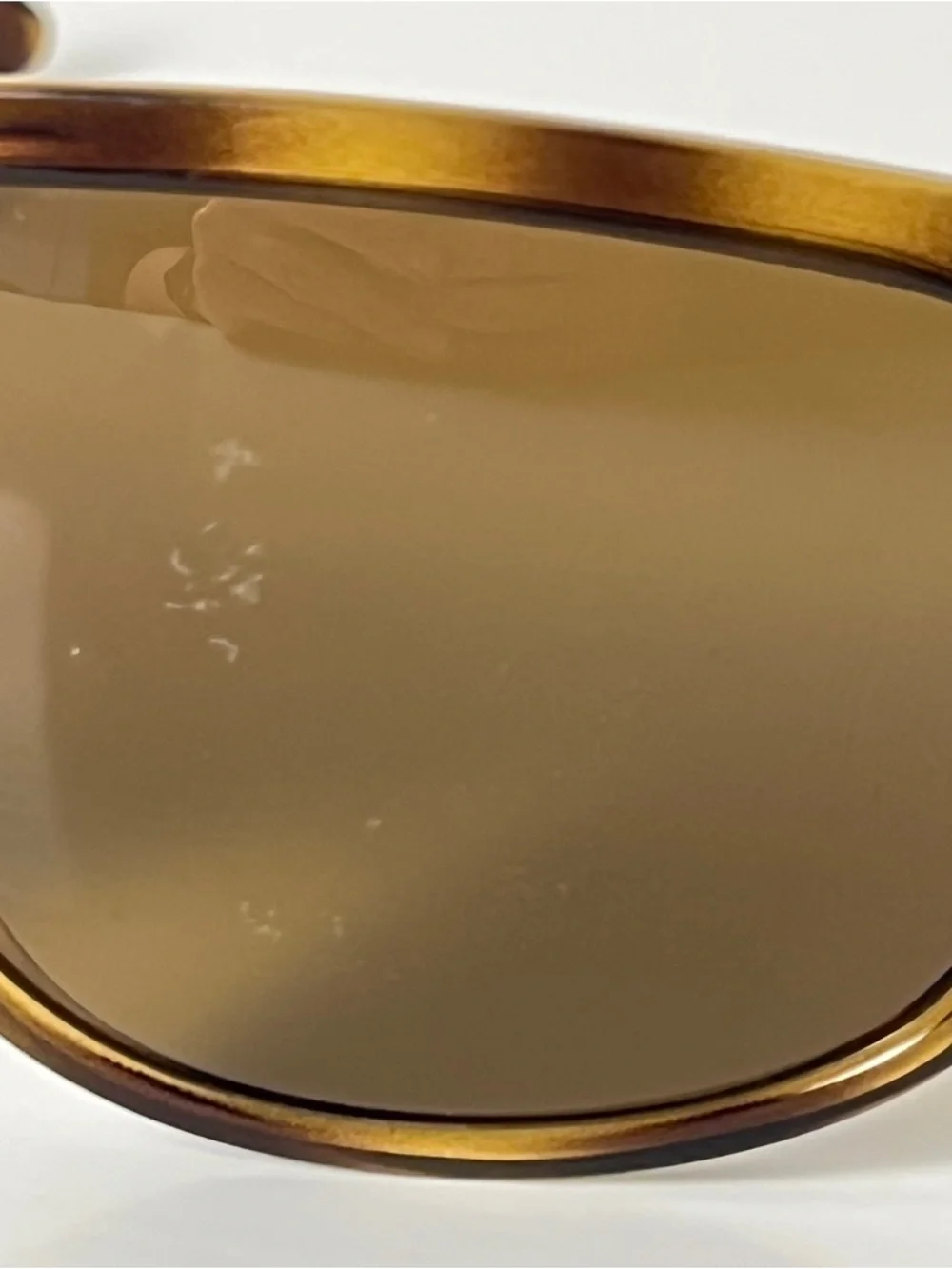 Ray Ban Boyfriend Polarized Sunglasses Tortoise Frame / Brown Lens